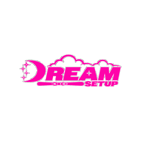 Dreamsetup Sticker by Ski Town All-Stars