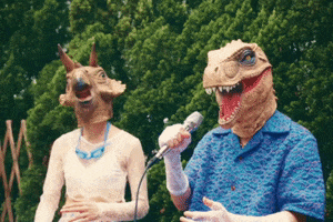 Sing T-Rex GIF by forgood music