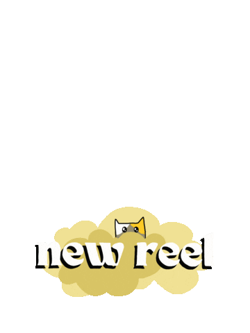 Cat Reel Sticker