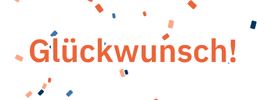 Congrats Glückwunsch Sticker by Fakultät für Sportwissenschaft - RUB