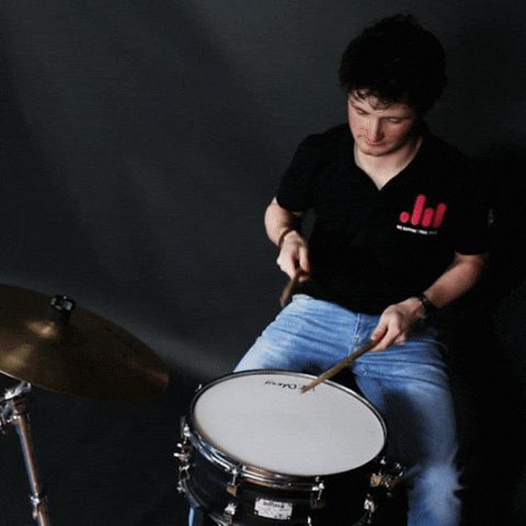 Giphy - Joke Drums GIF by Bax Music