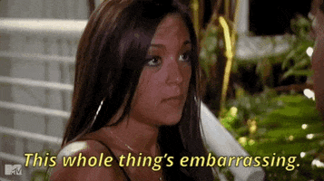 Embarrassed Mtv GIF by Jersey Shore Family Vacation
