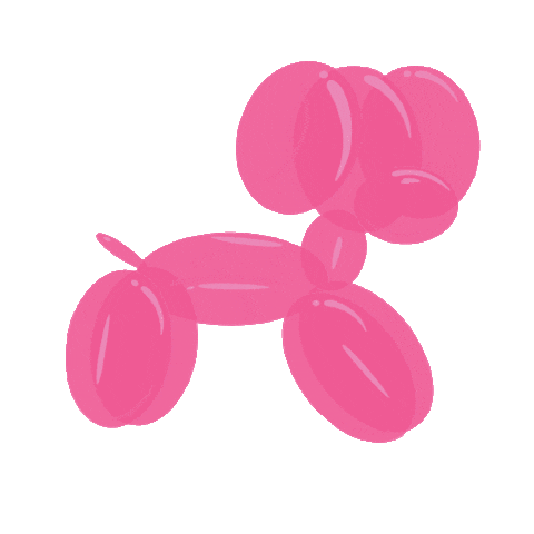 Balloon Dog Sticker by The Endiy Shop