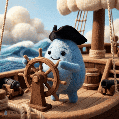 Ocean Steering GIF by Teardrop