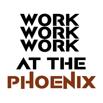 Work Coworking Sticker by Le Phoenix - Entreprendre