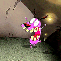 Courage The Cowardly Dog GIFs - Find & Share on GIPHY