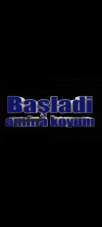 Başladımk GIF