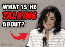 What Is He Talking About Michael Jackson GIF