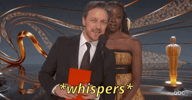 Whispering James Mcavoy GIF by The Academy Awards