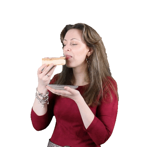 Tompouce Eating Sticker by mindandbeauty