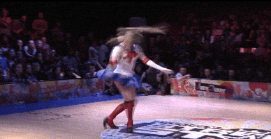 sailor moon hair flip GIF