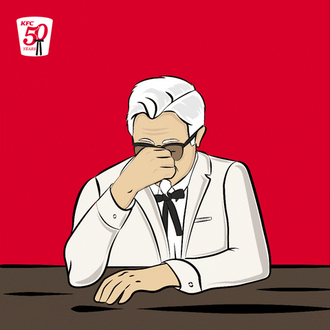Disappointed Oh No GIF by YUM KFC SouthAfrica