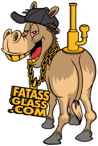Fat Ass Glass Company Sticker