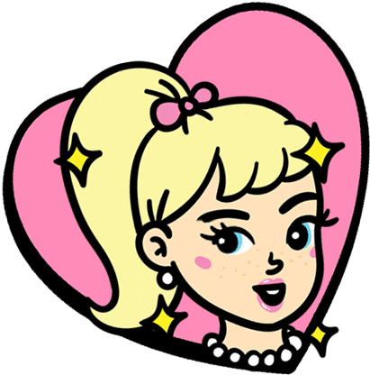 Hellogorgeous Wink Sticker