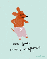 Happy New Year Dancing GIF by Stefanie Shank