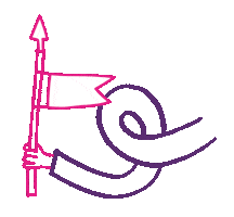 Santa Tecla Tarragona Sticker by El Far Cooperatiu