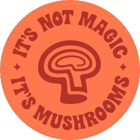 Magic Mushrooms Sticker by The Mushroom Council