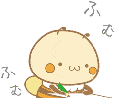 Bee Memo Sticker by てくのハウス｜てくマル＆マキびぃ