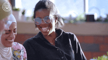 Laugh Chuckle GIF by The Great British Sewing Bee