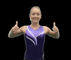 Well Done Thumbs Up GIF by DutchGymnasticsKNGU