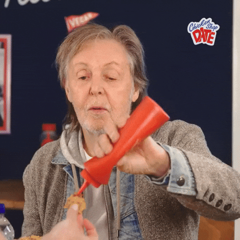 Paul Mccartney Laugh GIF by Chicken Shop Date