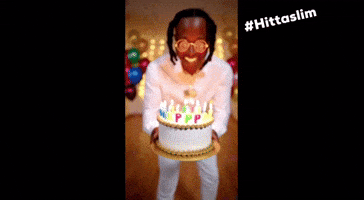 Happy Birthday GIF by HittaSlim