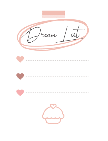 Dreamlist Sticker by Cuplover
