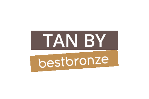 Self Tan Tanning Oil Sticker by bestbronze