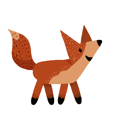 fox animation gif