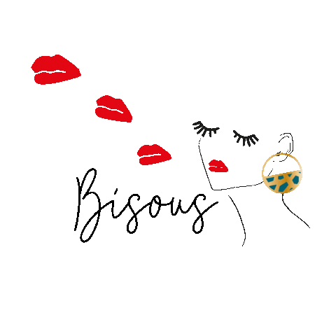 Lesgeorgettes Kiss Sticker by Les Georgettes by Altesse