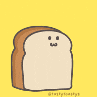 Bread Toast GIF by Tasty Toastys