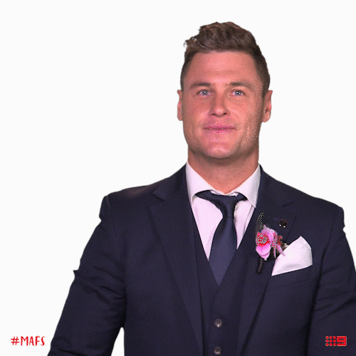 Channel 9 Wink GIF by Married At First Sight Australia