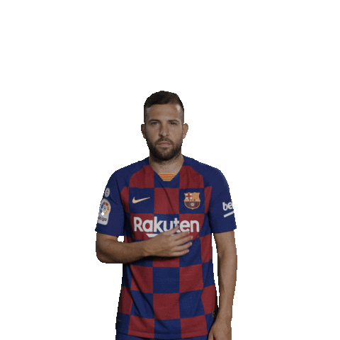 Jordi Alba Barca Sticker by FC Barcelona for iOS & Android | GIPHY