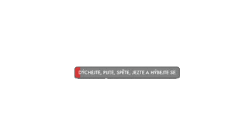Česká komora fitness Sticker