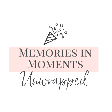 Memories In Moments Sticker by allisoncartercelebrates