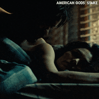Season 3 Kiss GIF by American Gods