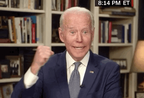 Joe Biden Reaction GIF by Election 2020 - Find & Share on GIPHY