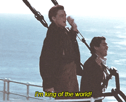 king of the world GIF