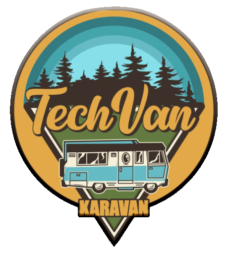 Techvan Karavan Sticker