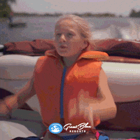 Excited On The Water GIF by Great Blue Resorts