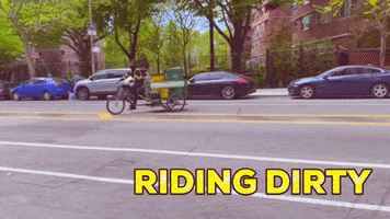 Riding Dirty City Street GIF by Common Ground Compost