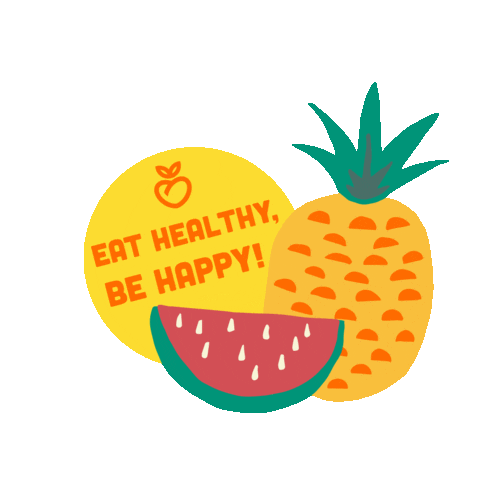 Healthy Living Market Sticker