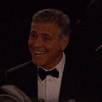 George Clooney Reaction GIF