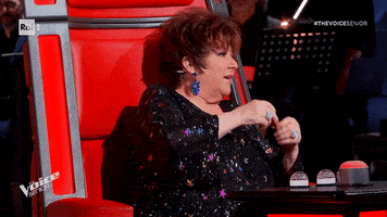 The Voice Senior Reaction GIF by The Voice of Italy