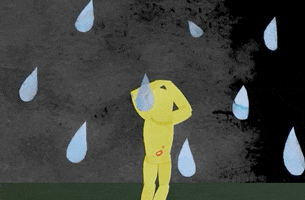 Raining Stick Figure GIF by State Champs