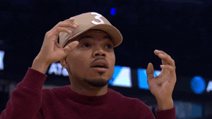 Chance The Rapper Wow GIF by NBA
