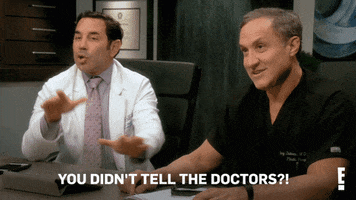 Shocked Doctors GIF by E!