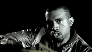 Kanye West Throwing Dollars