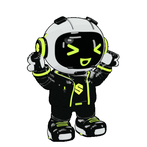 Excited Celebration Sticker by ShanGyi VPN