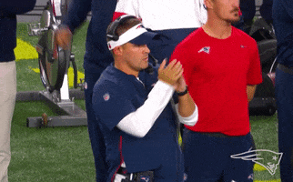 Happy Josh Mcdaniels GIF by New England Patriots